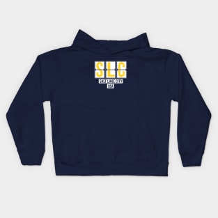 SLC - Salt Lake City Airport Code Souvenir or Gift Shirt Kids Hoodie